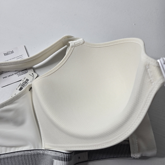 Victoria's Secret White Zip Front Sports Bra - Picture 8 of 8